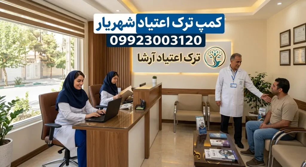 کمپ ترک اعتیاد شهریار- ترک اعتیاد آرشا